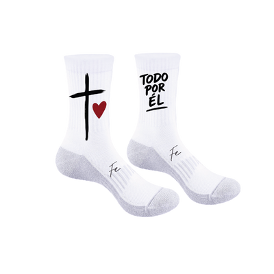 Calcetines | Personalizados | blanco | Cristiano 2
