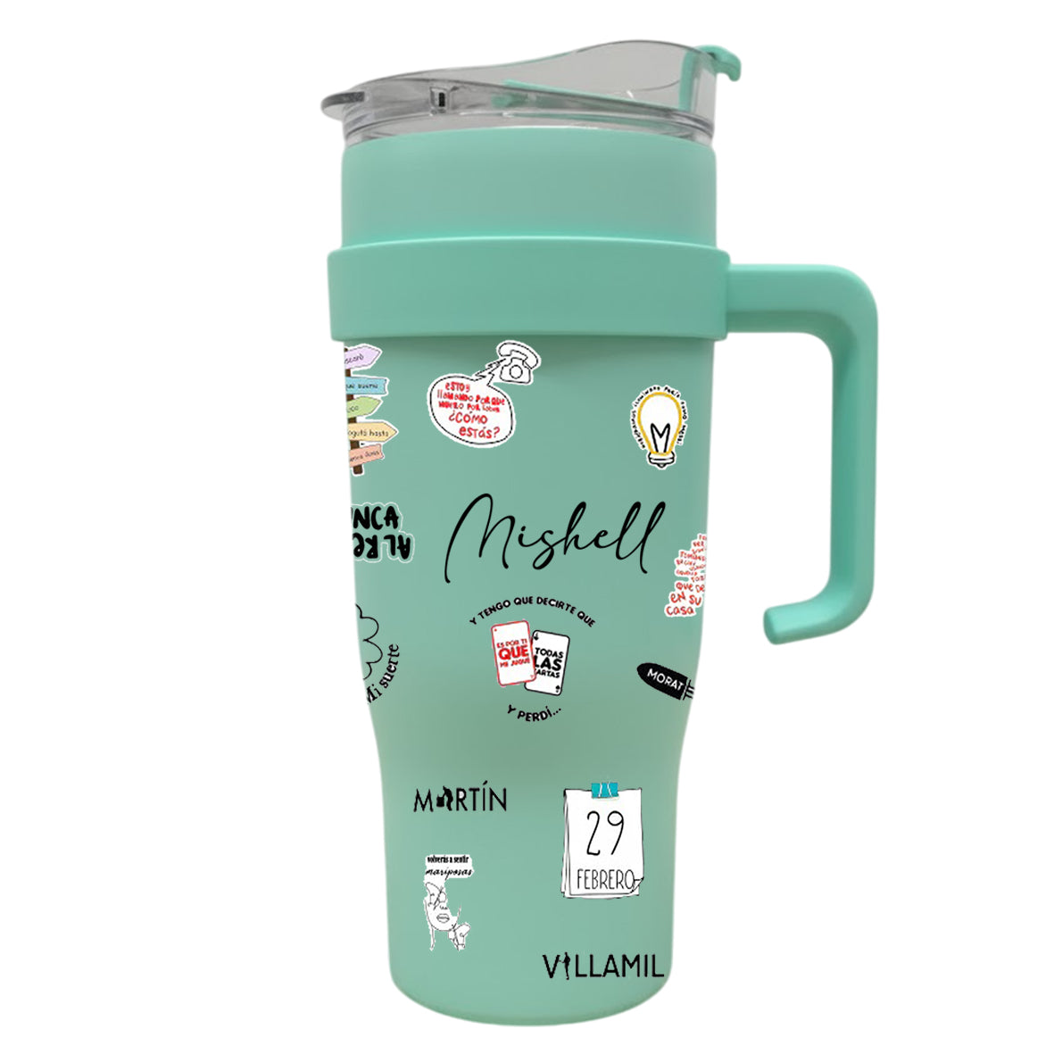 Vasos Térmico 1300ml | Turqueza | Morat  FIGURITAS