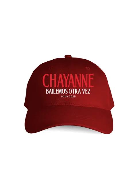 Gorra Personalizada | Rojo | Chayanne | Bailemos otra vez