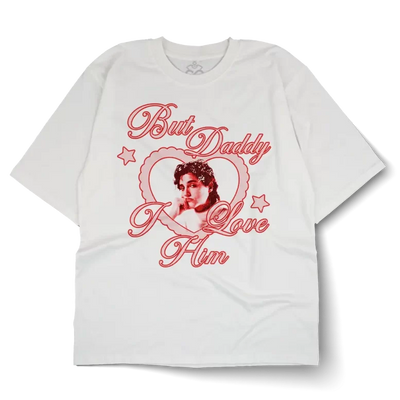Playera Oversize | blanco  | humbe | But Daddy