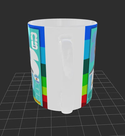 Taza Mágica Personalizada| 3D | Messi| FIFA