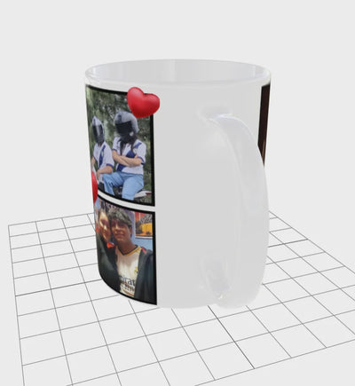 Taza Mágica Personalizada| 3D | Collage fotografías