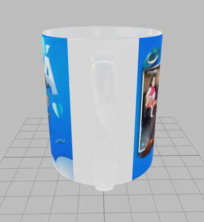 Tazas Personalizada | Día del padre | para el papá más fuerte | fotos