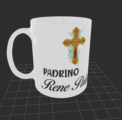 Taza Personalizada  |  Bautizo | Padrino