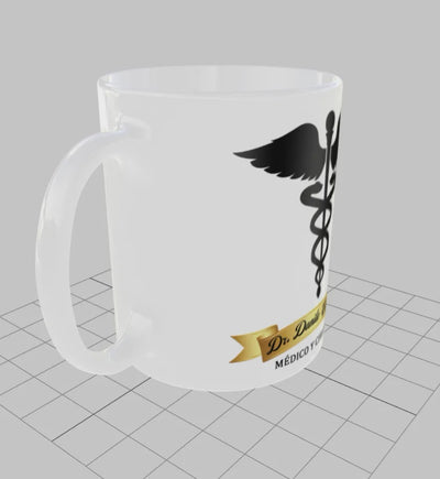 Taza personalizada | Simbolo Medicina | con nombre