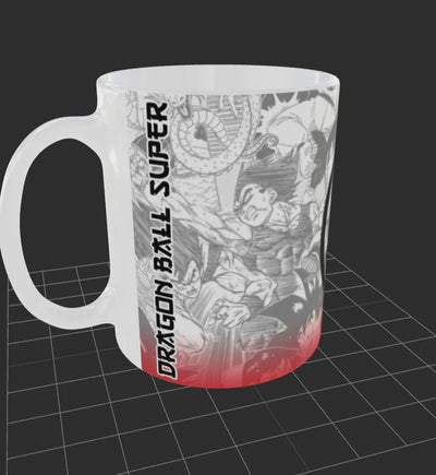 Taza Personalizada | Son Goku | Dragon Ball |Super Saiyajin Dios