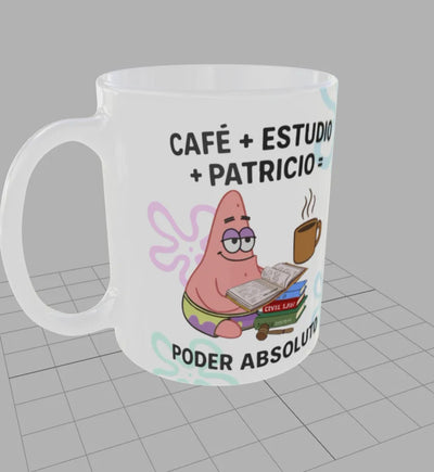 Taza personalizada | Patricio | Derecho
