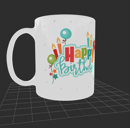Taza Personalizada| Happy Birthday 2