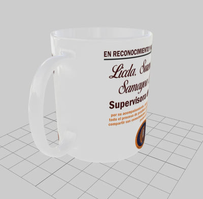 Taza personalizada | Reconocimiento | Supervisora de Práctica