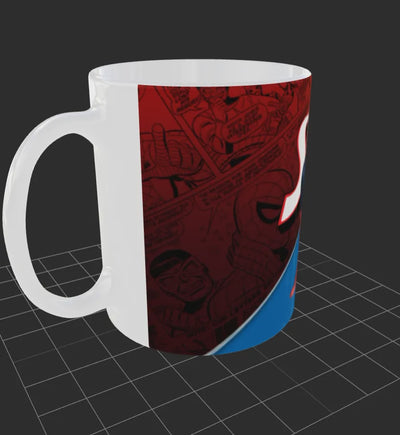 Taza Personalizada | Spder-man | Ciudad Comic