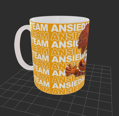 Taza personalizada | Intensamente | Team Ansiedad