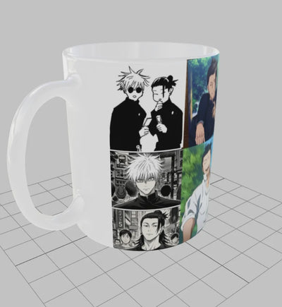Taza Mágica Personalizada| 3D | Jujutsu kaisen | gojo y geto