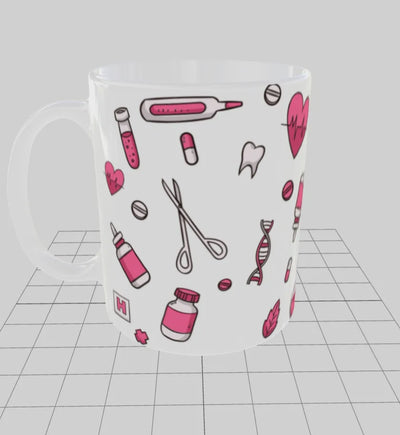 Taza personalizada | Patrón Medicina |  implementos medicos