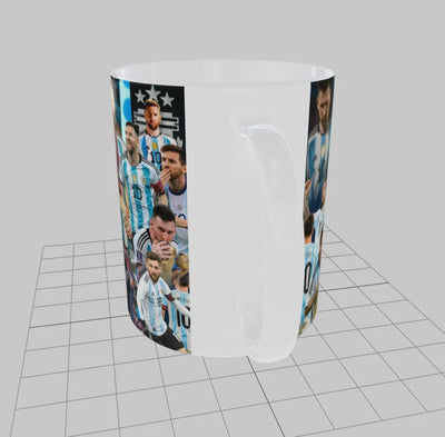 Tazas Personalizada | Messi Collage