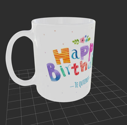 Taza Personalizada| Happy Birthday