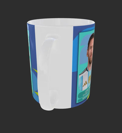 Taza Mágica Personalizada| 3D | Messi| FIFA