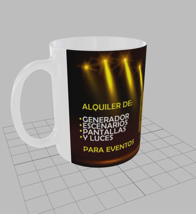 Taza personalizada | TONO | Escenarios, pantallas, generador