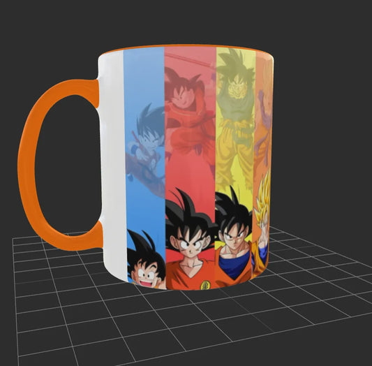 Taza Personalizada| Goku| Boble color