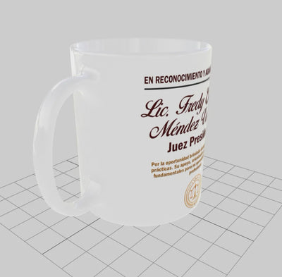 Taza personalizada | Reconocimiento | Jueces del Tribunal | Presidente