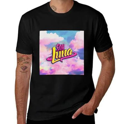 Playera | Negro | Soy Luna  | Estampado Masculino