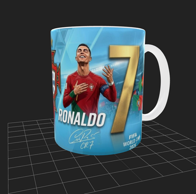 Taza personalizada | FIFA 2026| CR7 | Mundial 2026
