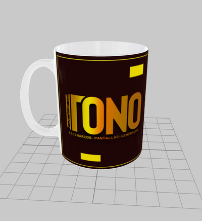 Taza personalizada | TONO | Escenarios, pantallas, generador | Opción 2