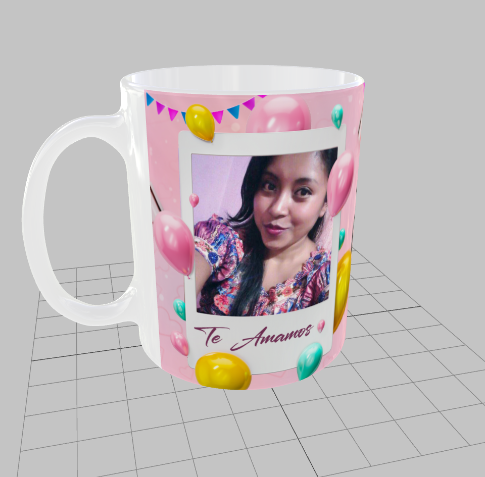 Tazas Personalizada | Cumpleaños|  2 fotos