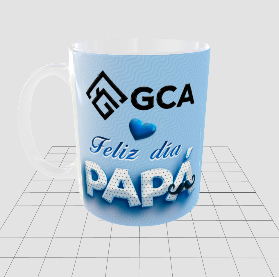 Taza  Personalizada| efectos 3D | Día del padre| GCA | opción 2