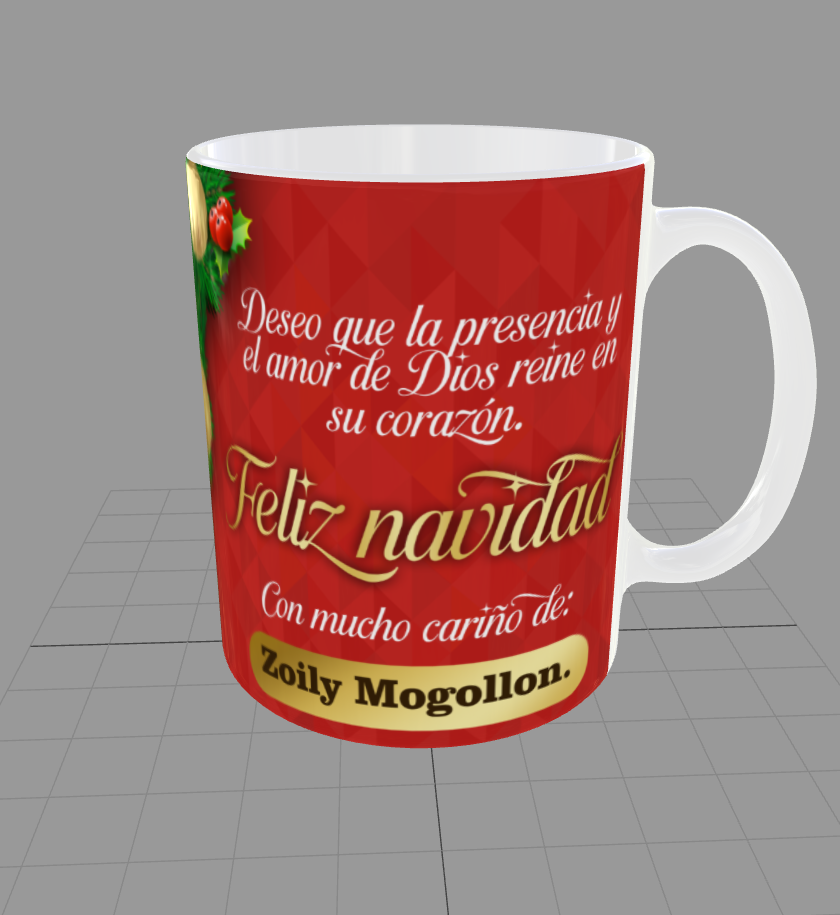 Taza personalizada | Navidad | Zoily Mogollon