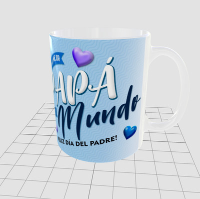Taza  Personalizada| efectos 3D | Día del padre| GCA | opción 2