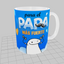 Tazas Personalizada | Día del padre | para el papá más fuerte | fotos