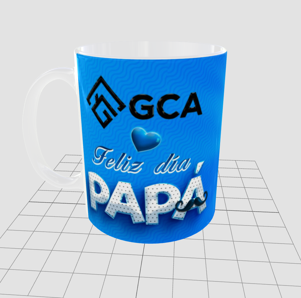 Taza  Personalizada| efectos 3D | GCA |  Día del padre