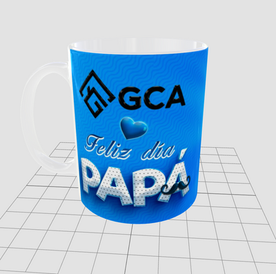 Taza  Personalizada| efectos 3D | GCA |  Día del padre