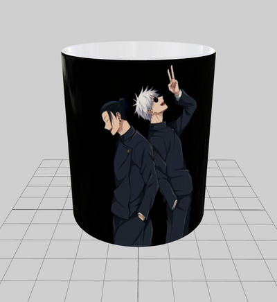 Taza Mágica Personalizada| 3D | Jujutsu kaisen | gojo y geto