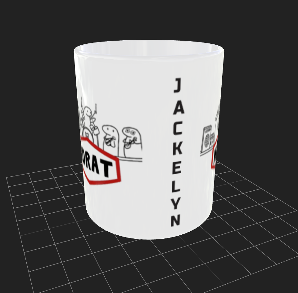 Taza Personalizada   |  Morat animado | Jackelyn