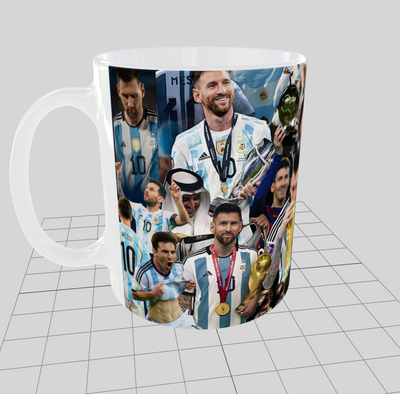Tazas Personalizada | Messi Collage