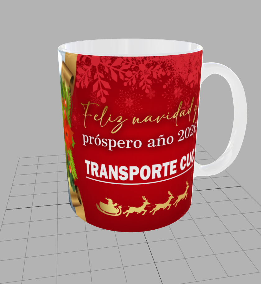 Taza personalizada | Tranporte Cuc | Opción 2