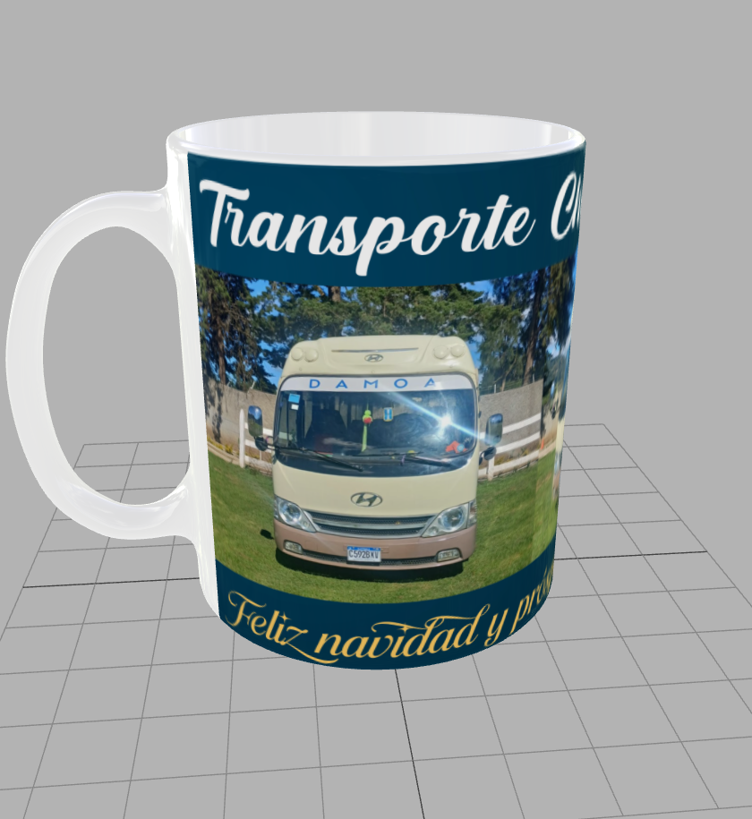 Taza personalizada | Tranporte chumil | Opción 1