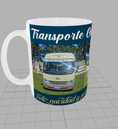 Taza personalizada | Tranporte chumil | Opción 1
