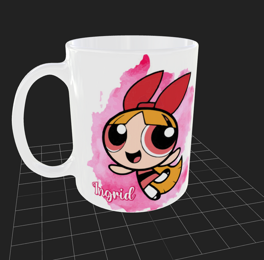 Taza Personalizada |  Amistad | Chicas superpoderosas | Ingrid