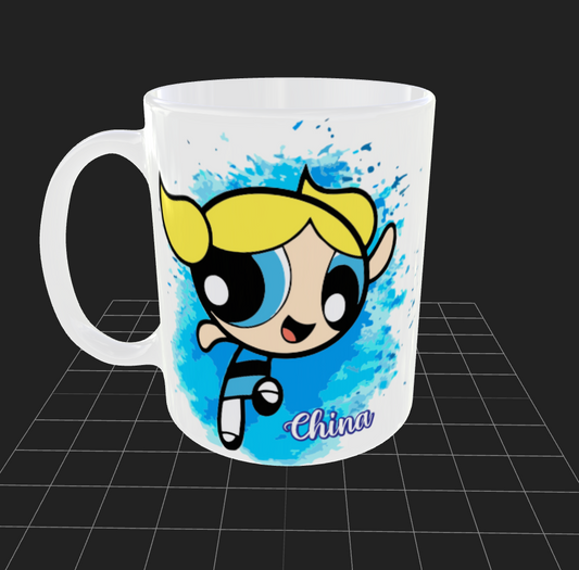 Taza Personalizada |  Amistad | Chicas superpoderosas | Ch1n@