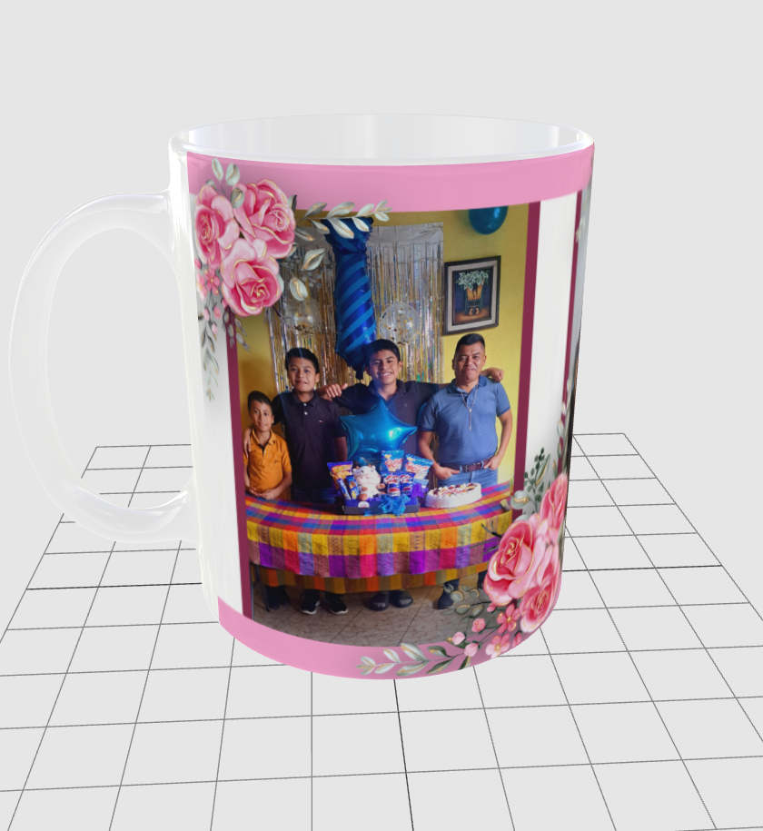 Taza personalizada | Fotografías 3 | Recuerdo 3 fotos