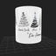 Taza Personalizada| Arbolitos de navidad | Nombres