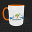 Taza personalizada | Naranja | Guatemala