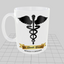 Taza personalizada | Simbolo Medicina | con nombre