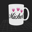 Tazas Personalizada | Stitch| Michel| Opción 1