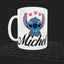 Tazas Personalizada | Stitch| Michel| Opción 3