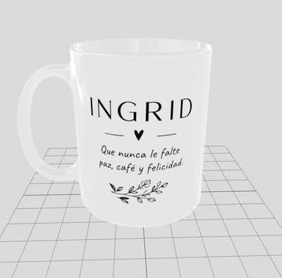 Taza personalizada | Ingrid