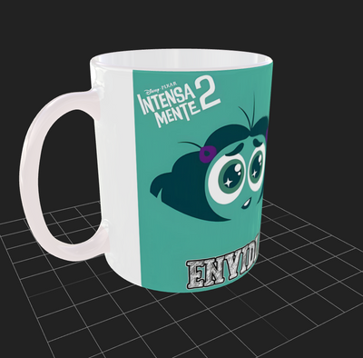 Taza personalizada | Intensamente |INTENSAMENTE-ENVIDIA