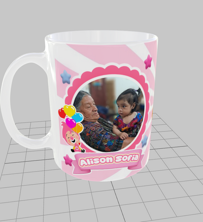 Taza personalizada | Cumpleaños | Plim Plim | Fotografía  2